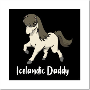 Horse Lover - Icelandic Daddy Posters and Art